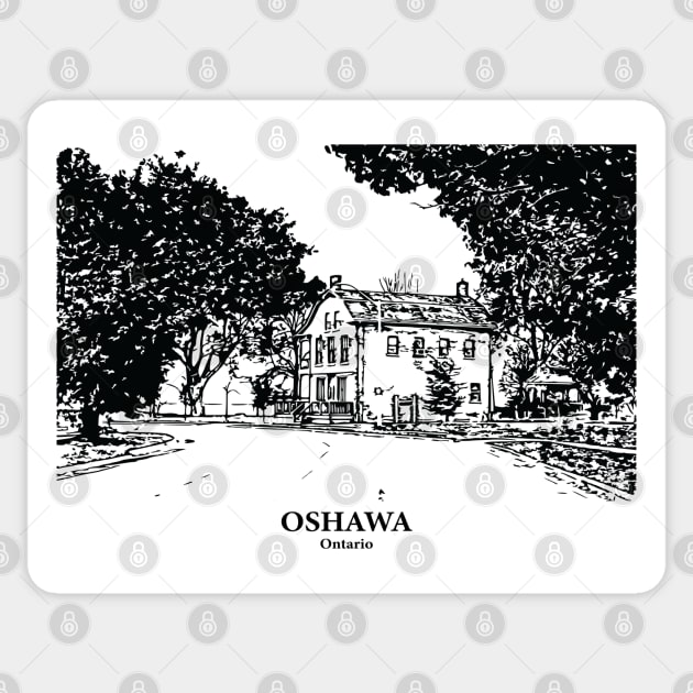 Oshawa - Ontario Sticker by Lakeric